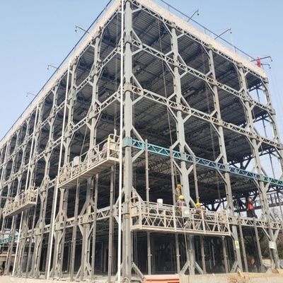 Edificio per uffici in acciaio prefabbricato leggero Trattamento della superficie verniciata