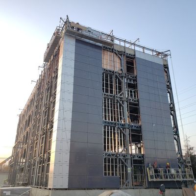Edificio per uffici in acciaio prefabbricato leggero Trattamento della superficie verniciata