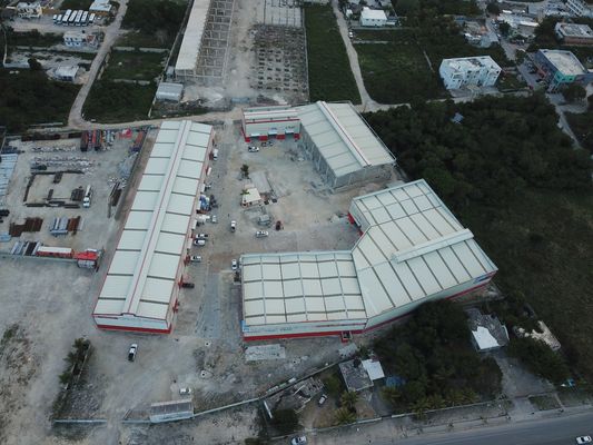 Negozio Prefabbricato Prefabbricato Struttura in acciaio Hangar magazzino magazzino Edificio in metallo