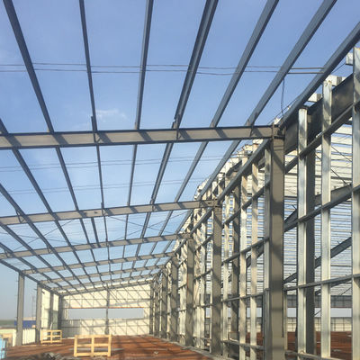 Q345B Struttura in acciaio Edificio Colonna in acciaio ODM Certificato CE