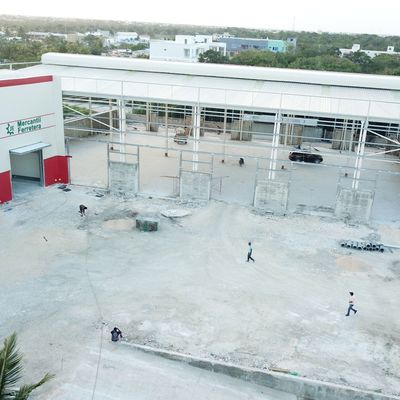 Costruzione di magazzini prefabbricati galvanizzati a caldo Large Span BV Certificazione