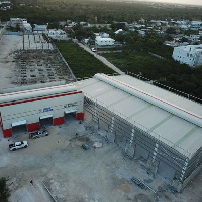 Costruzione di magazzini prefabbricati galvanizzati a caldo Large Span BV Certificazione