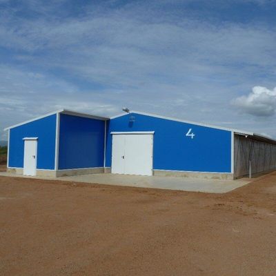 magazzino di metallo prefabbricato antirruggine