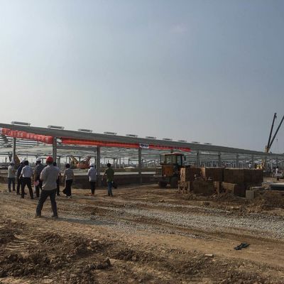 Q345B Edifici industriali in acciaio prefabbricati
