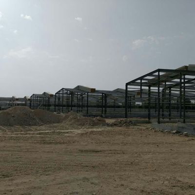 ODM magazzino di metallo prefabbricato Intelligent Steel Frame Chicken House