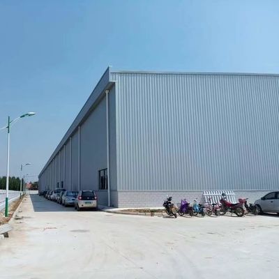CE Edificio di magazzino prefabbricato Galvanizzato Economica Saldata Acciaio tipo H