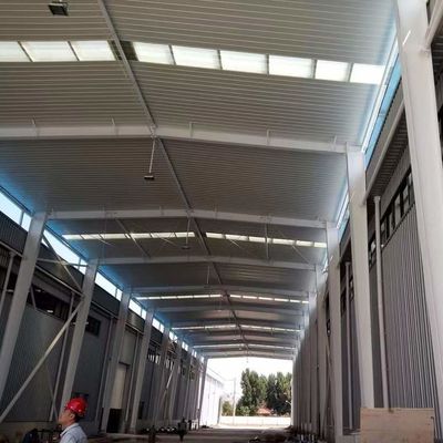 CE Edificio di magazzino prefabbricato Galvanizzato Economica Saldata Acciaio tipo H