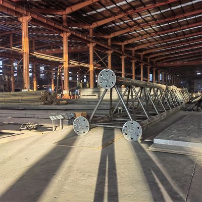 Capannone in acciaio resistente al vento, costruzione bullonata Q355B