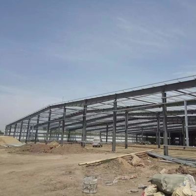 Edificio di magazzino prefabbricato con vetro in PVC