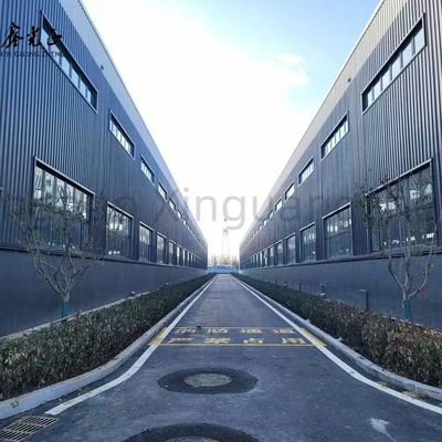 Edificio di magazzino prefabbricato con vetro in PVC