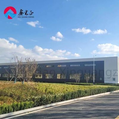 Edificio di magazzino prefabbricato con vetro in PVC