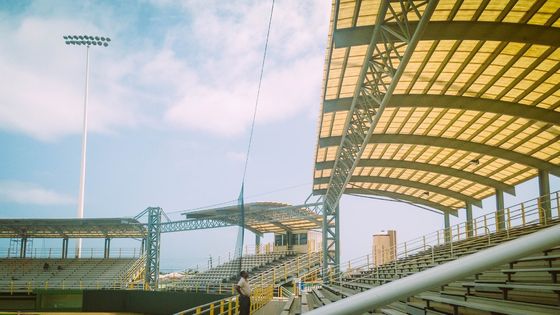 Struttura in acciaio galvanizzato Stadio Prefabbricato Colorato Per Esercizio