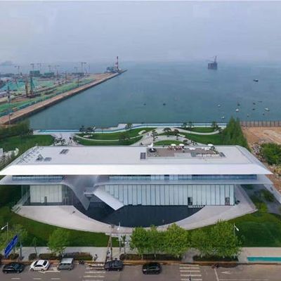SGS Edifici per uffici a telaio in acciaio Q235B Vista mare Edifici a telaio in metallo