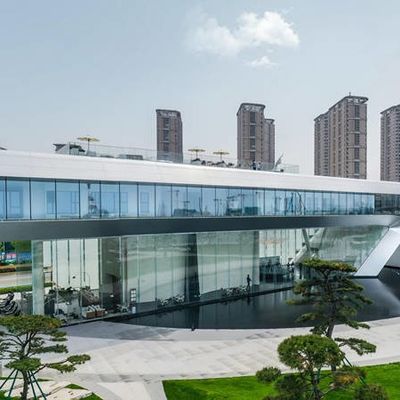 SGS Edifici per uffici a telaio in acciaio Q235B Vista mare Edifici a telaio in metallo
