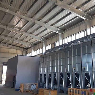 Edifici di officine prefabbricati per uso commerciale Struttura in acciaio su misura