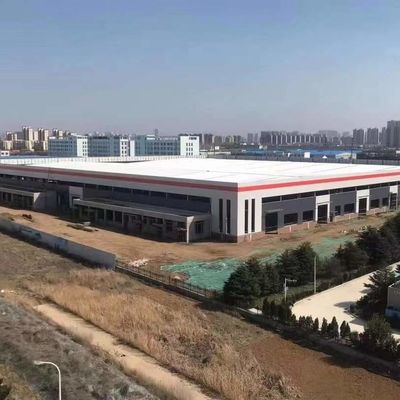 Struttura prefabbricata in acciaio zincato a caldo personalizzata per officina