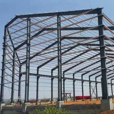 SGS Steel Structure Warehouse Edificio prefabbricato su misura