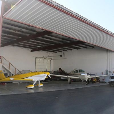 Q345 Hangar prefabbricato per aeromobili Hangar prefabbricati per aeromobili