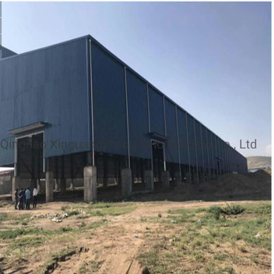 OEM Edifici di magazzino in acciaio galvanizzato a caldo Hangar aereo in acciaio