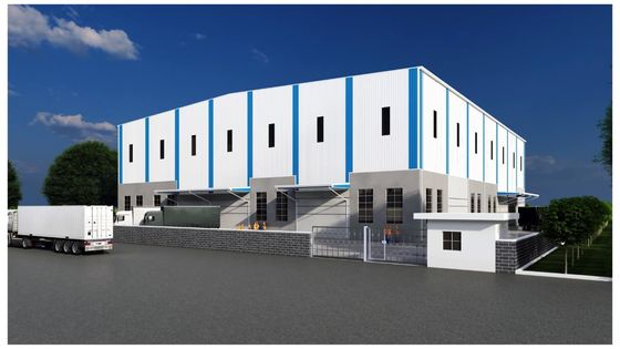 Magazzino della struttura d'acciaio Q235