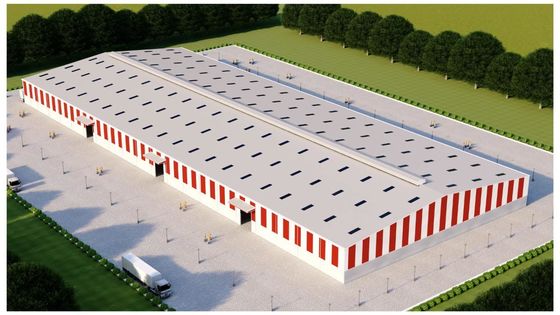 Magazzino della struttura d'acciaio Q235
