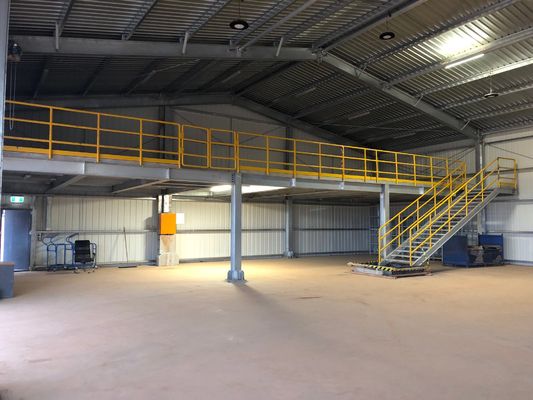Immagazzino di costruzioni in acciaio riciclato al 100% con sistemazione flessibile
