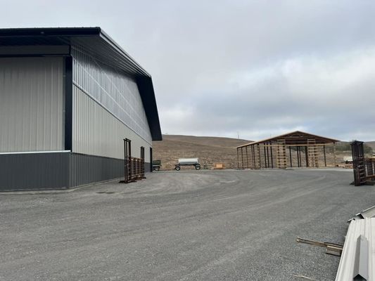 Q235B Costruzione di strutture in acciaio prefabbricate Certificato SGS per laboratorio