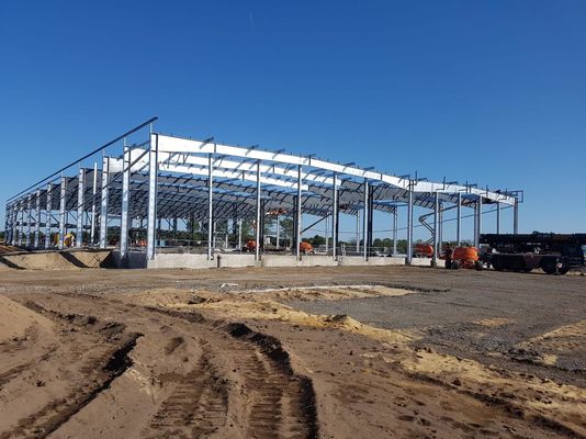 Edifici in metallo galvanizzato Studio Struttura in acciaio Certificato ISO