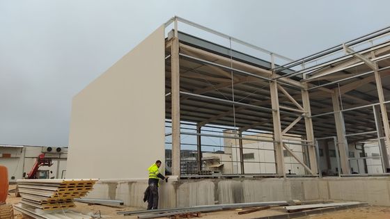 Strutture in acciaio su misura magazzino edifici industriali prefabbricati in metallo
