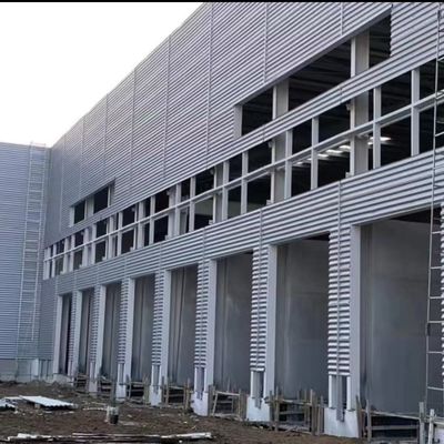 Struttura in acciaio di alta costruzione magazzino galvanizzato a caldo OEM
