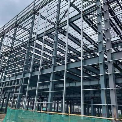 Edificio di magazzino in metallo prefabbricato resistente alla corrosione OEM con telaio portale