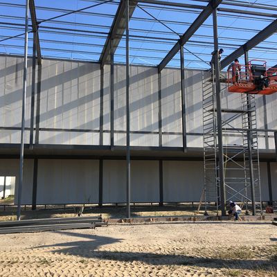 Sala espositiva di mercato delle strutture in acciaio pre-ingegnerizzate di alta qualità personalizzate