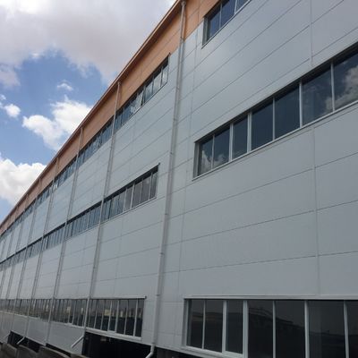 Progetto di costruzione prefabbricato per fabbrica di strutture industriali in acciaio