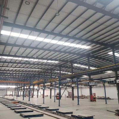 Progetto di costruzione prefabbricato per fabbrica di strutture industriali in acciaio