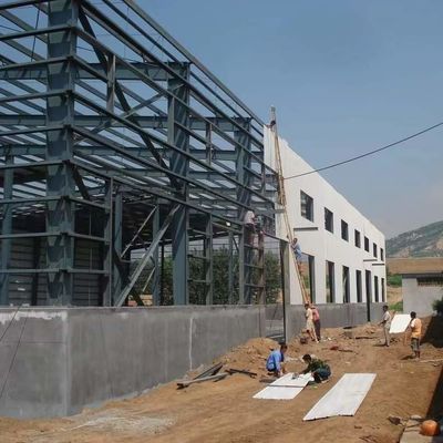 Costo basso struttura in acciaio edificio prefabbricato magazzino economico
