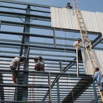 Costo basso struttura in acciaio edificio prefabbricato magazzino economico