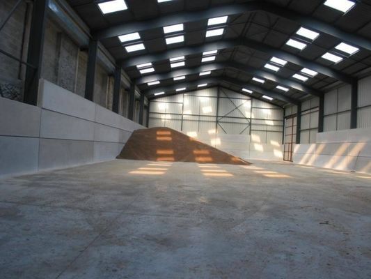 Struttura in acciaio hangar prefabbricato laminato a caldo galvanizzato magazzino edificio capannone