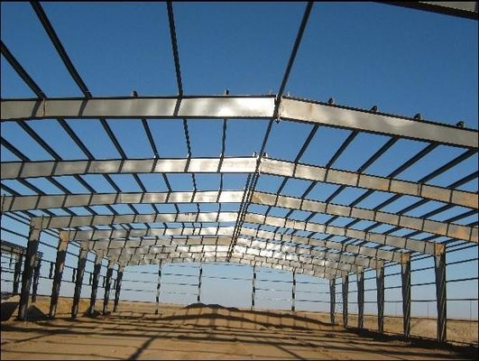 Struttura in acciaio hangar prefabbricato laminato a caldo galvanizzato magazzino edificio capannone
