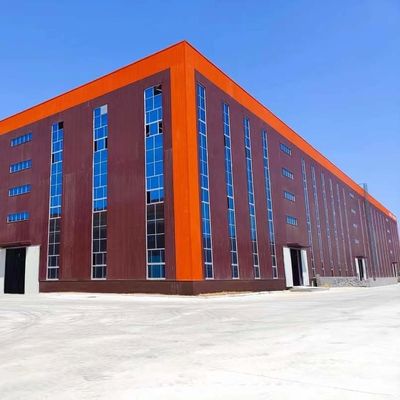 Q355b H struttura in acciaio a trave edificio magazzino prefabbricato