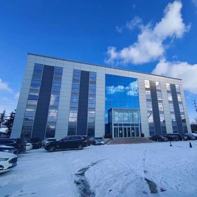 Edificio per uffici in acciaio prefabbricato a più piani per lavoro e vita