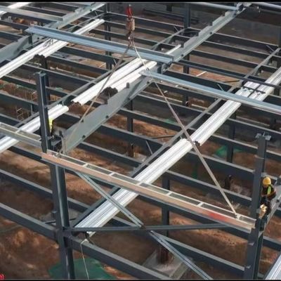 Edificio per uffici in acciaio prefabbricato a più piani per lavoro e vita