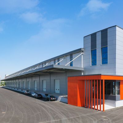 SGS Steel Structure Warehouse Edificio prefabbricato su misura