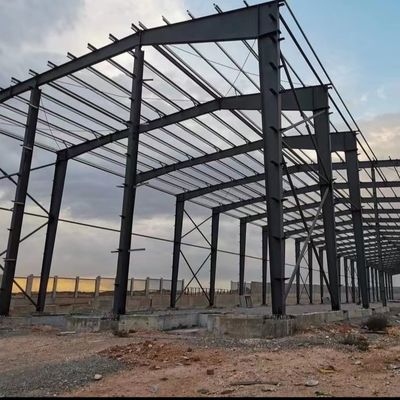 CE Steel Structure Warehouse Q355B magazzino di acciaio prefabbricato