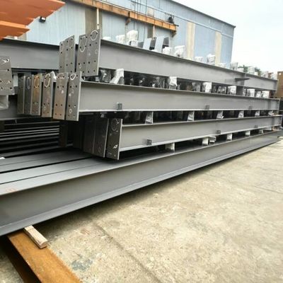 Colonna di acciaio galvanizzata o panellata e travi di acciaio per la costruzione di magazzini di acciaio