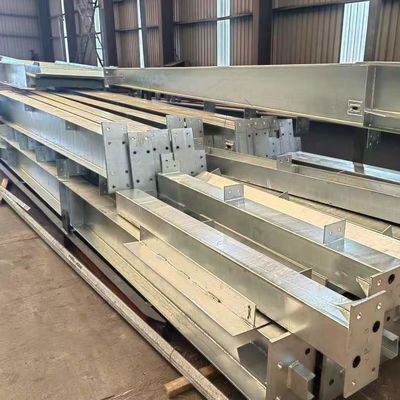 Laboratorio di struttura in acciaio impermeabile Low Carbon Fire Prefab Metal Workshop