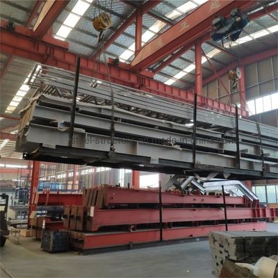 Moderna struttura in acciaio stabile a lunga lunghezza grande laboratorio per edifici industriali con isolamento