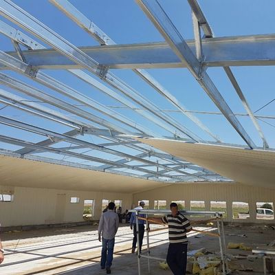 PPGL Poultry Livestock Farm House con porte rotanti durevoli