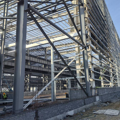 Struttura in acciaio di grado A Case prefabbricate con elevata efficienza energetica entro il budget