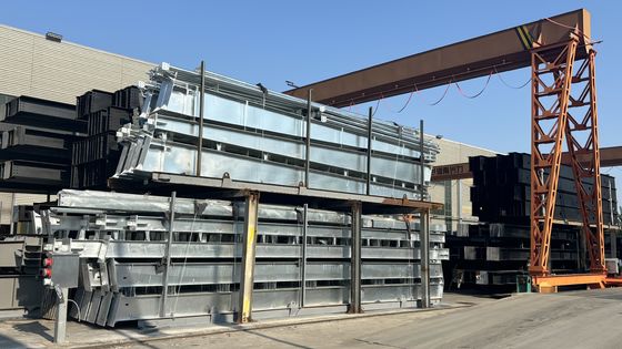 Progetto di costruzione prefabbricato per fabbrica di strutture industriali in acciaio