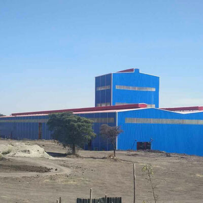 Spessore della flangia 5-16 mm magazzino di fabbricazione in acciaio con disegno PKPM adatto a strutture e progetti in acciaio pesanti